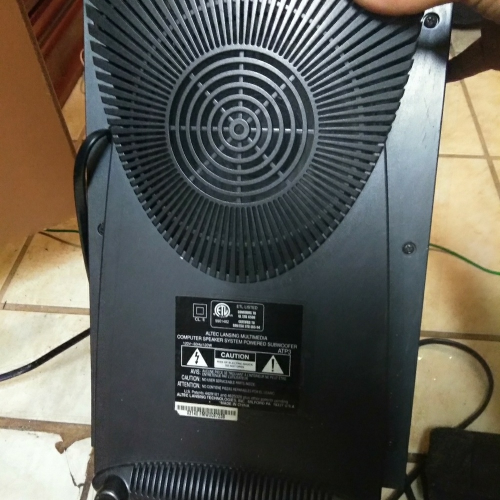 Altec Lansing subwoofer
